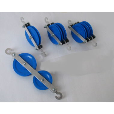 plastic-pulleys-on-metal-assembled-frames