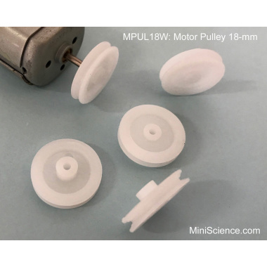motor-pulley-18-mm-white