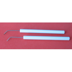 Teasing Needle, Bent, Plastic Handle Pack Of 12