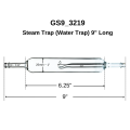 steam-trap-water-trap-9quot-long